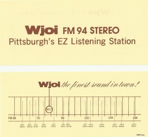 Note the other stations listed on the bottom half of the card. (Click to enlarge photo.)