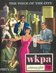 An advertising sales folder for WPKA (1150 AM)  New Kensington.